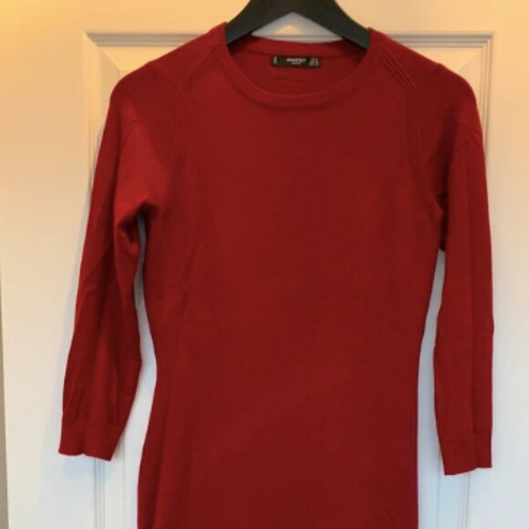 Robe près du corps bordeaux/urgundy Bodycon Dress – Warm & Elegant - Picture 1 of 6